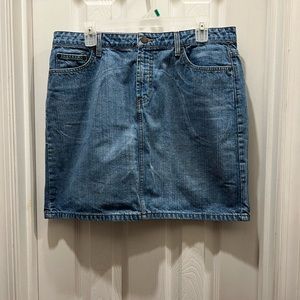 Denim skirt
